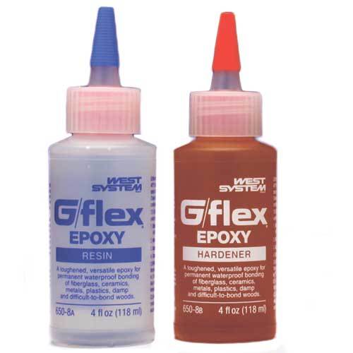 West System 650-8 G/Flex Epoxy, 236g-Kajaksidan